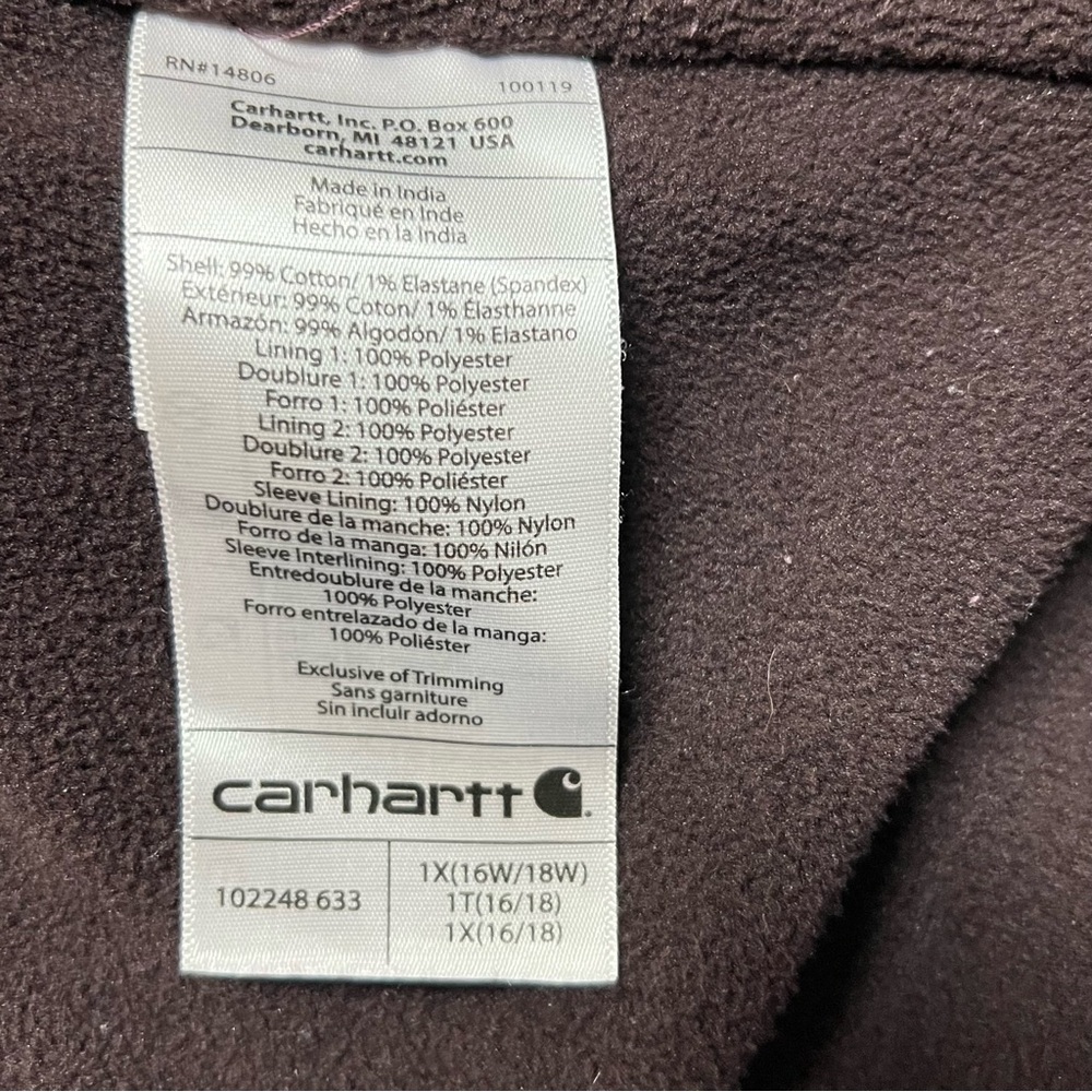 Carhartt Women's Full Swing Jacket - Picture 5 of 9